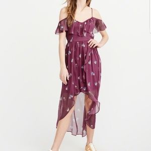 Cold Shoulder Maxi Dress